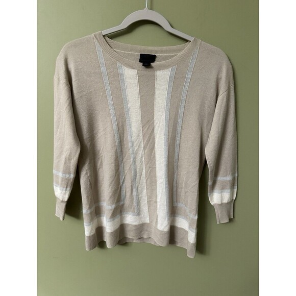 J.CREW COLLECTION $148 Featherweight 100% Italian Cashmere Sweater Top Size XS‎ - Picture 1 of 10